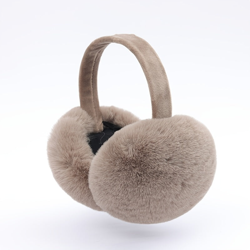 Adjustable Winter Ear Muffs Windproof Plush Ear Covers