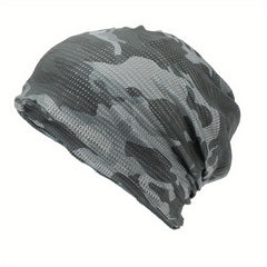 Breathable Sport Beanie Hat Outdoor Running Skull Cap Elastic Chemo Headwear