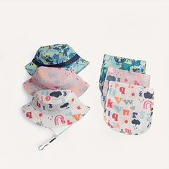 Kids Sunscreen Beach Hat Adjustable Baby Fisherman Hat