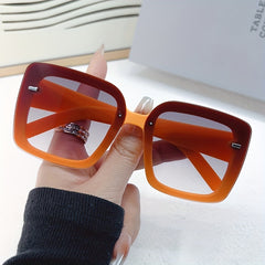Gradient Square Sunglasses Mod Large Anti Glare UV400
