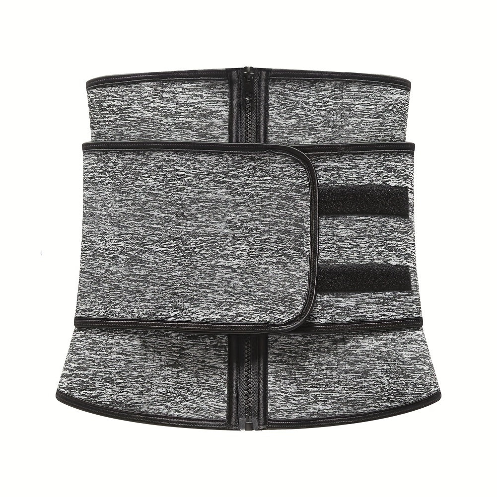 Waist Trainer Tummy Wrap Tummy Control Workout Zipper Slimmer Belly Belt