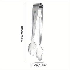 Wings Shaped Mini Food Tongs Stainless Steel Sugar Tongs Ice Tong