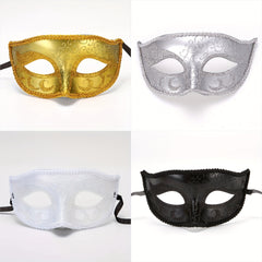 Retro Roman Masquerade Half Face Decoration for Masquerade Ball Halloween