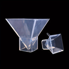 3pcs Pyramid Clear Silicone Molds For Resin