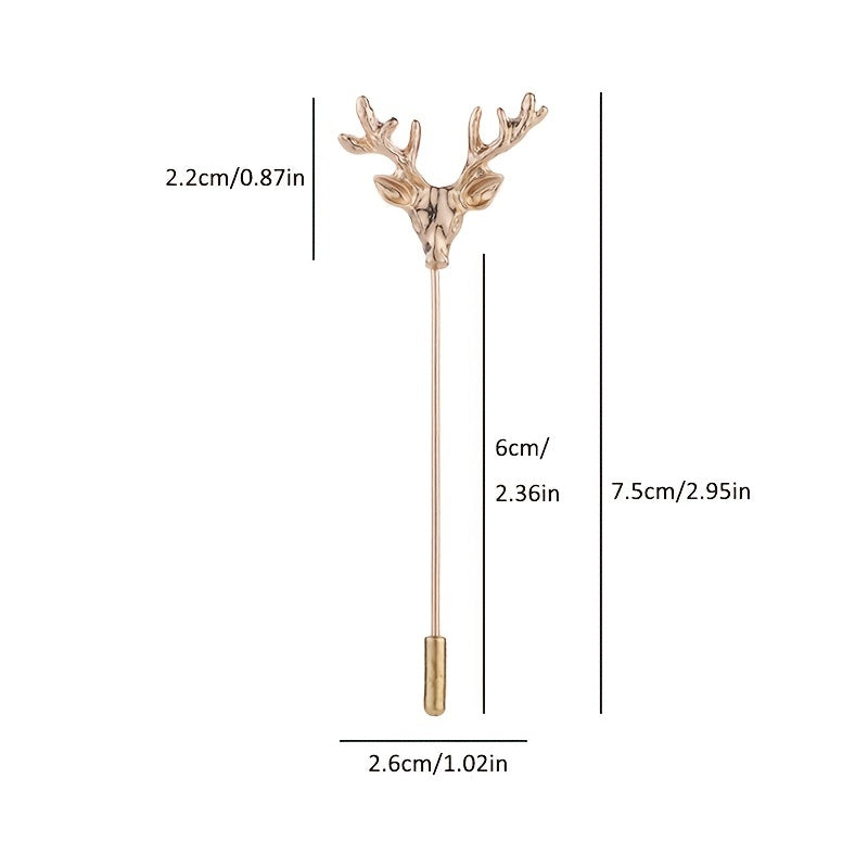 Men's Brooch Small Suit Accessories Plug in Brooch Jewelry Corsage