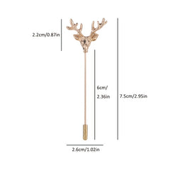 Men's Brooch Small Suit Accessories Plug in Brooch Jewelry Corsage