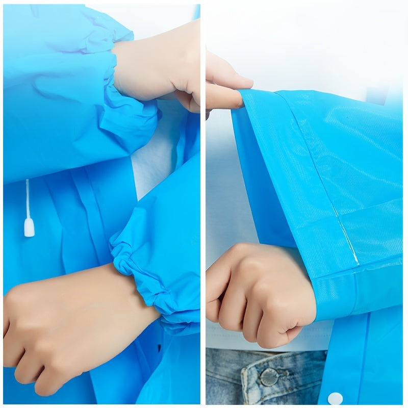 1pc Disposable Raincoat Portable Thickened Men's And Women's Raincoat