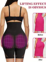 High Waist Mesh Shaping Shorts Tummy Control Butt Lifting Underwear