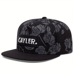 Men's Hip Hop Flat Brim Hat