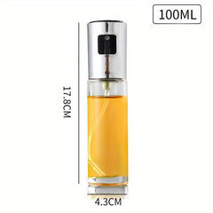 Kitchen Spray Bottle Press Type Spray Pot High Borosilicate Glass