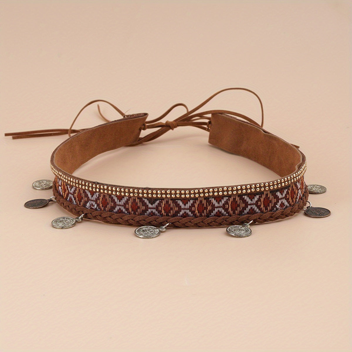 Colorful Boho Hat Belt Band DIY Lanyard for Men Women