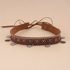 Colorful Boho Hat Belt Band DIY Lanyard for Men Women
