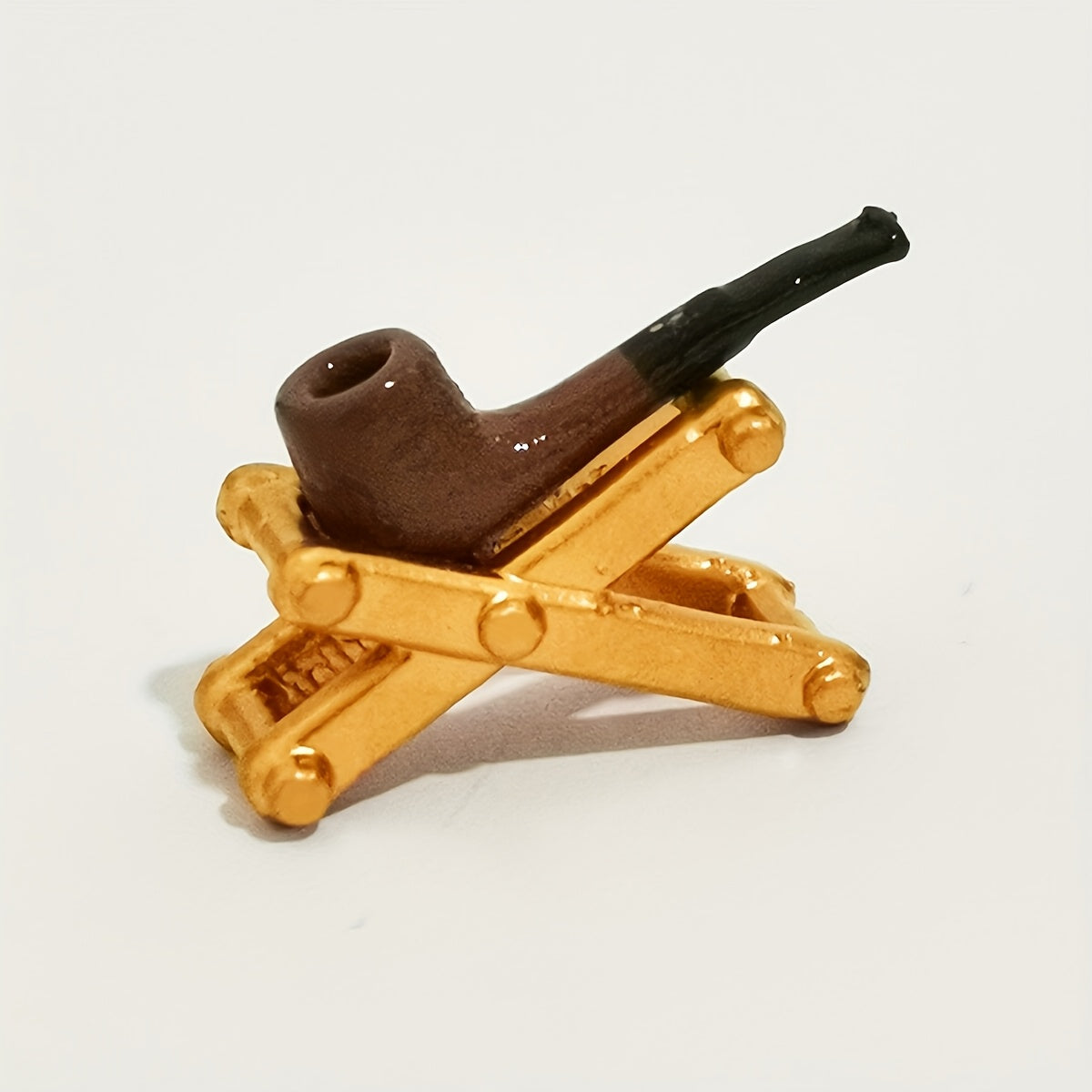 Mini Smoking Pipe Model for Doll House Doll Snowman Leprechaun