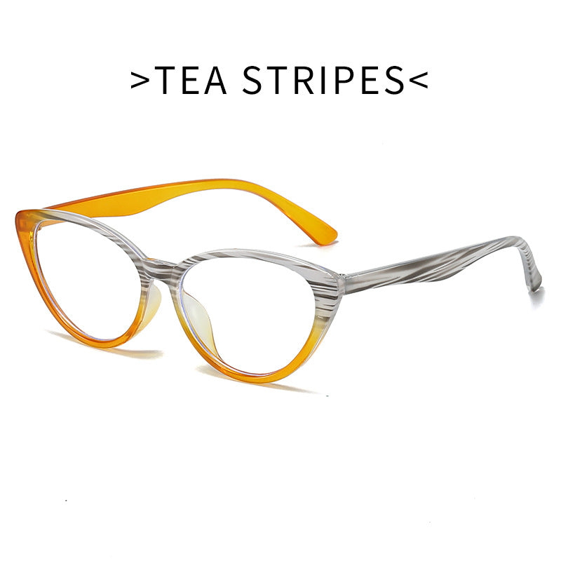 Classic Gothic Cat Eye Frame Computer Glasses