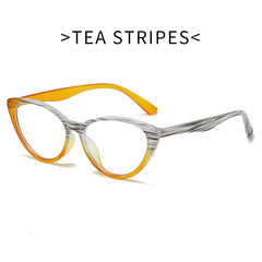 Classic Gothic Cat Eye Frame Computer Glasses