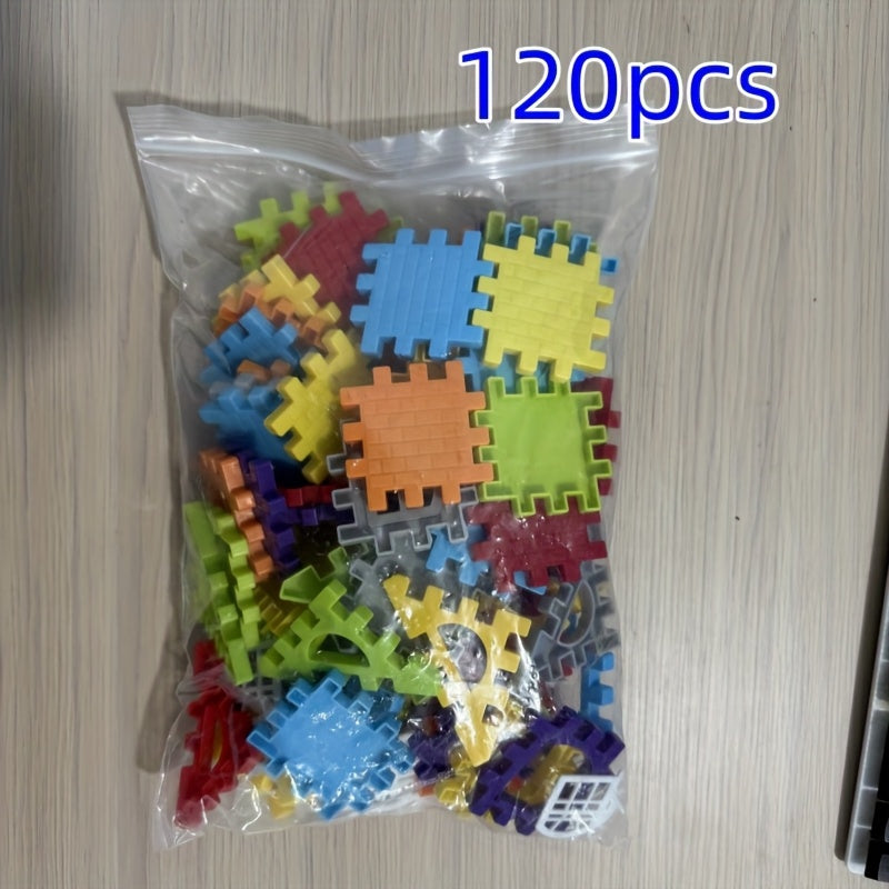 120pcs Creative Assembly Building Blocks Educational DIY Toys