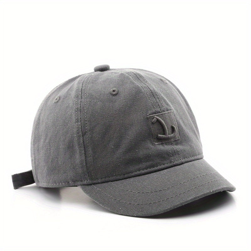 Vintage Distressed Embroidered Baseball Cap