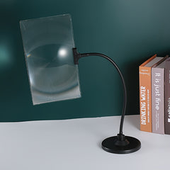 4x Magnifying Glass With Stand, Flexible Neck, 25.4 x 15.24 cm