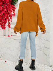  Casual Cardigan Women's Plus Floral Applique Lantern Sleeve