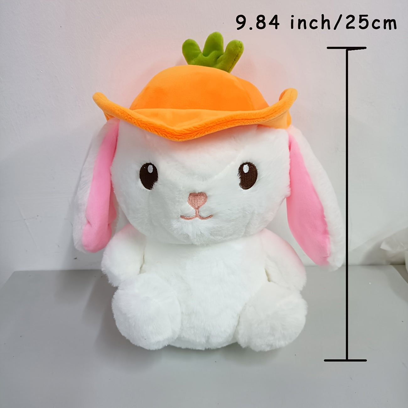 17.78 cm Reversible Bunny Pillow Plush Toy