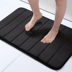 Memory Foam Bath Mat Non Slip Thick Soft Water Absorbent Quick Dry Bathroom Rug