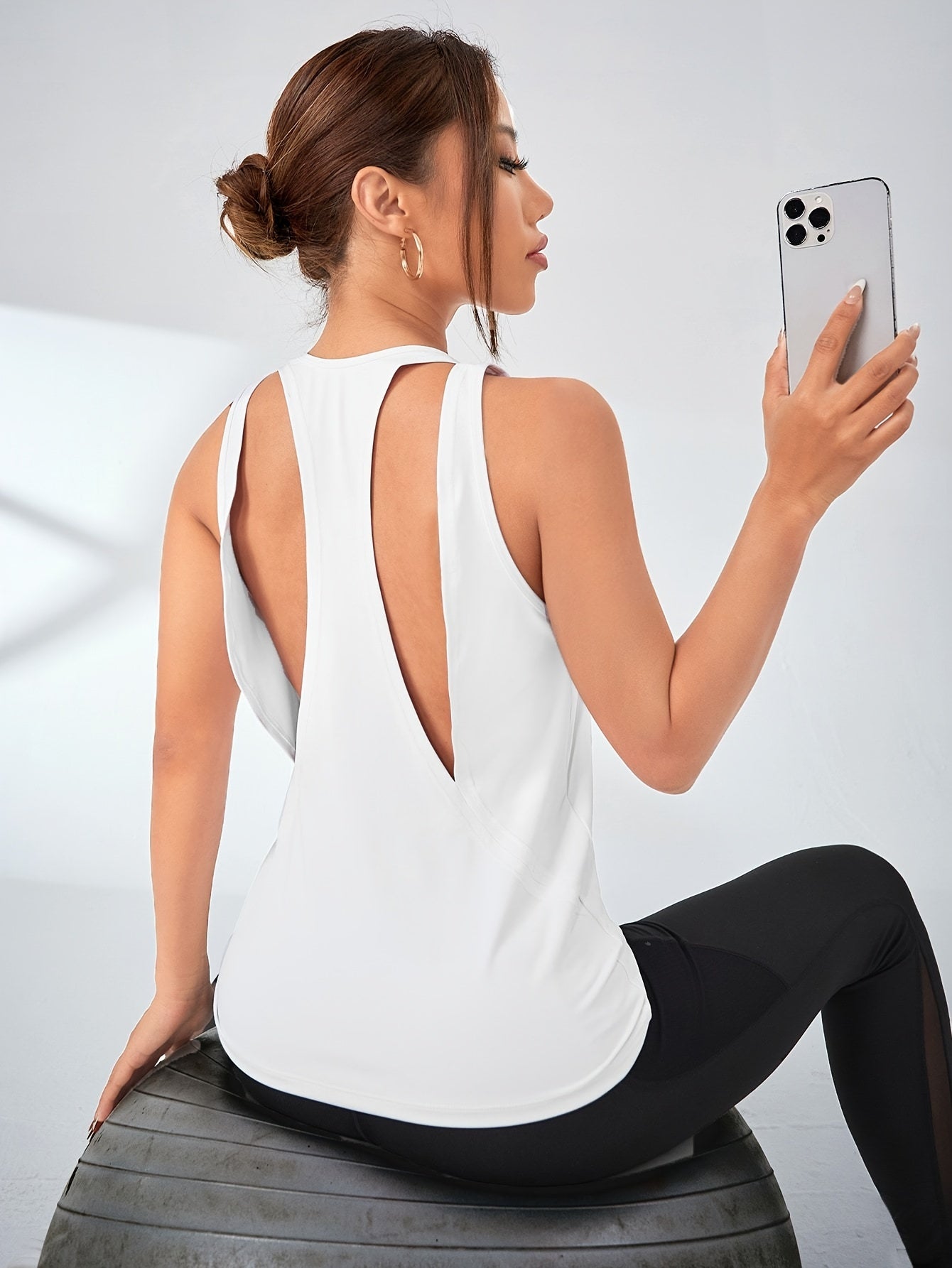 Women's Quick Drying Mesh Sleeveless Yoga Vest
