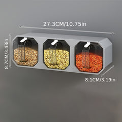 Wall mounted Seasoning Box Kitchen Storage Container
