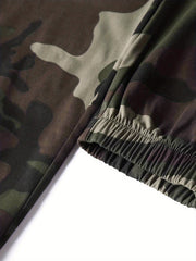 Men's Camo Flap Pocket Cargo Pants