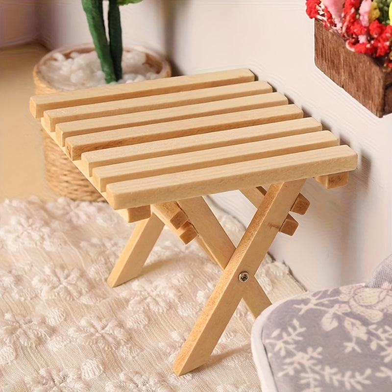Mini Table for Dollhouse DIY Scene - No Electricity