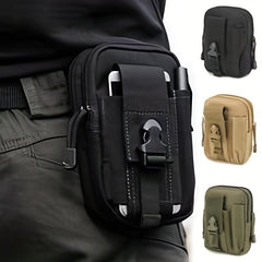 Men's Tactical Waist Bag With Buckle Hanging Pocket Sling Army