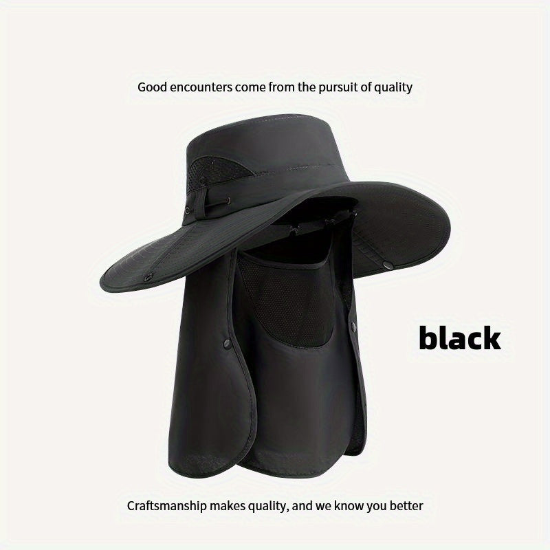 Summer 3-in-1 Fishing Sun Hat UV Protection