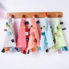 Baby 0-1 Year Old Beanie Drool Towel Square Soft and Comfortable