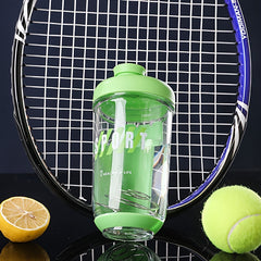600ml Protein Powder Shaker Water Cup with Stirring Ball