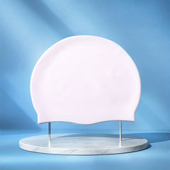 Unisex Silicone Swim Cap Waterproof Non Slip Elastic Men Women