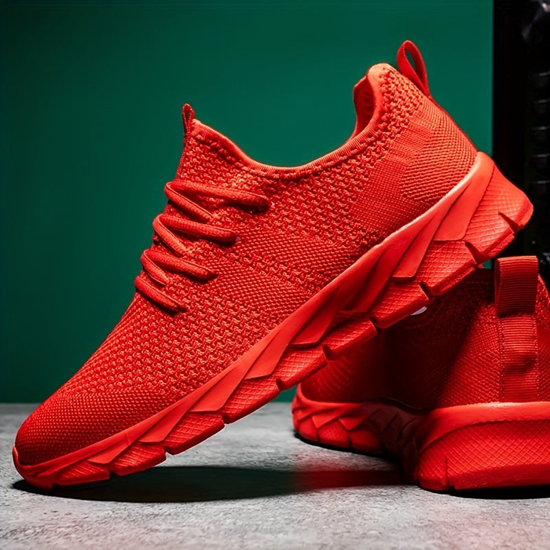 Breathable Mesh Running Shoes Slip On Athletic Outdoor Men's Sneakers