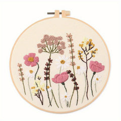 DIY Embroidery Kit Bag Cross Stitch Material Set Manual