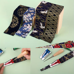40pcs Jelly Rolls Quilting Fabric Bundle Craft Cotton Quilting Fabric