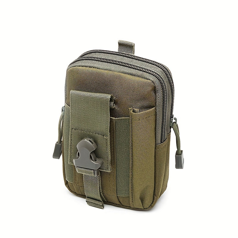 Men's Tactical Waist Bag With Buckle Hanging Pocket Sling Army