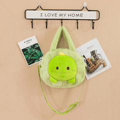 Plush Zipper Crossbody Bag Rabbit&Bear&Turtle Handbag for Women