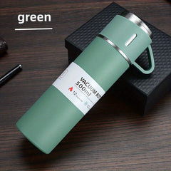 Stainless Steel Thermal Cup Set Double Layer Leakproof Water Bottle