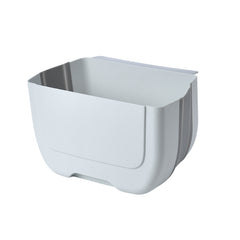 Wall-mounted Kitchen Trash Can Car Storage Bin Foldable Hanging Trash Can