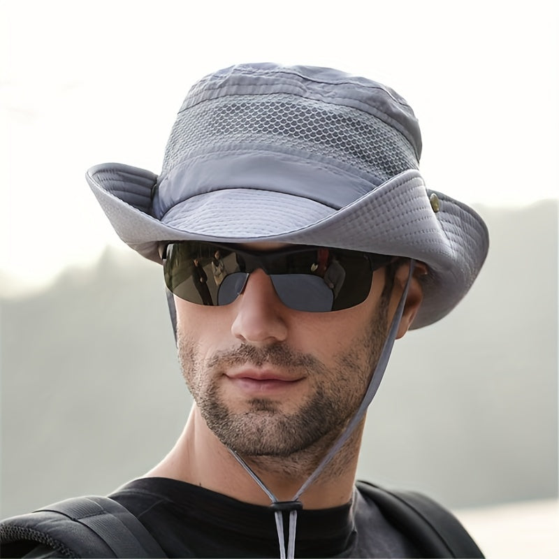 Quick Drying Fishing Hat Men's Sun Hat for Outdoor Fishing Hiking