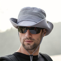 Quick Drying Fishing Hat Men's Sun Hat for Outdoor Fishing Hiking