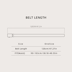 Automatic Buckle Men's Belt Gift