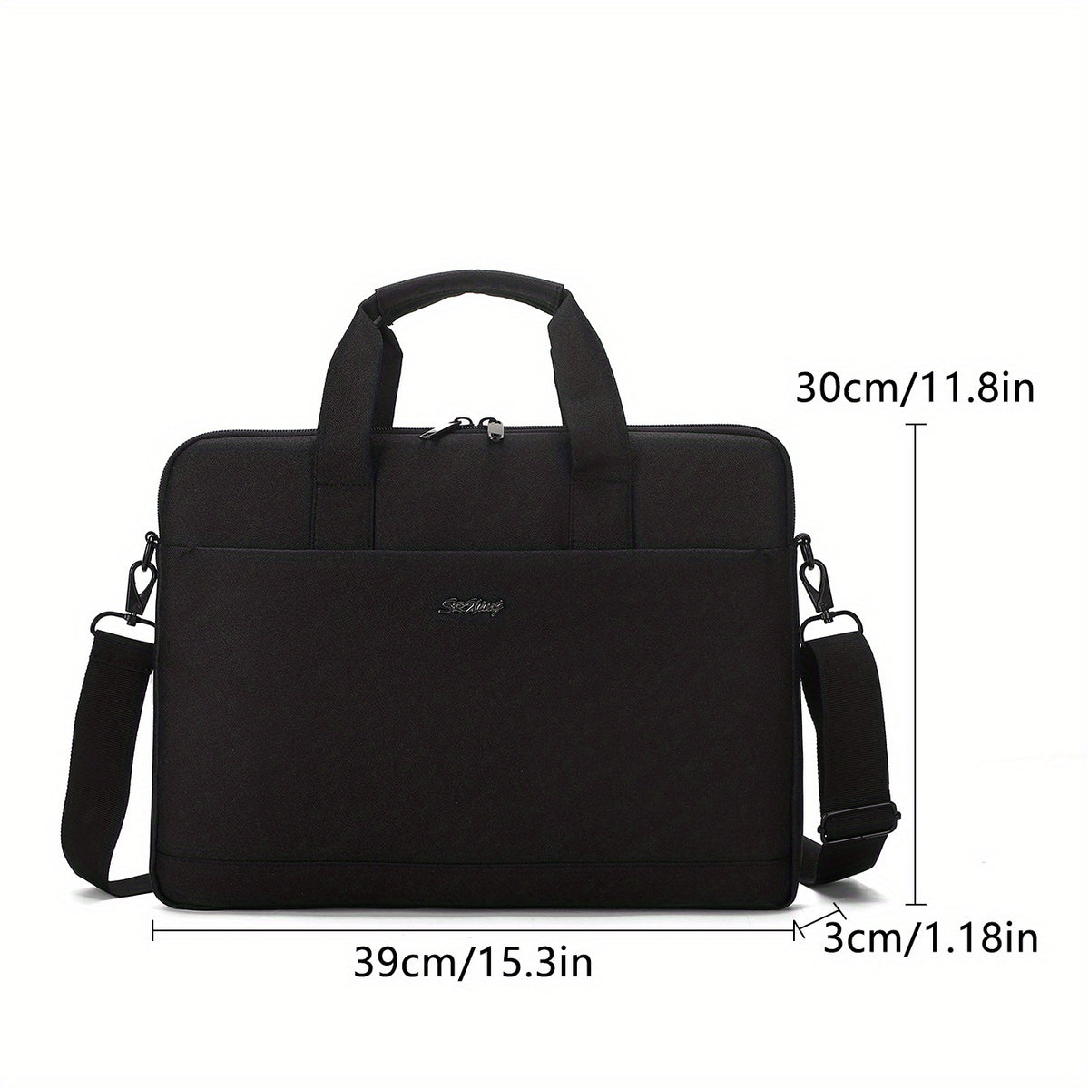 Lightweight Laptop Bag Briefcase, Fits 15.6-Inch Laptop