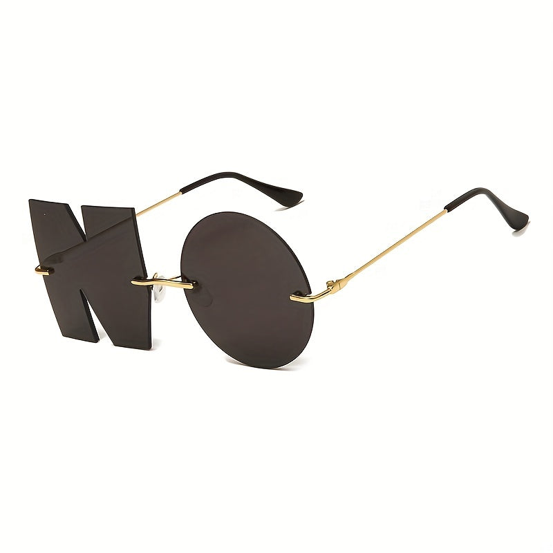 Men's Rimless Sun Glasses UV400 Sunglasses