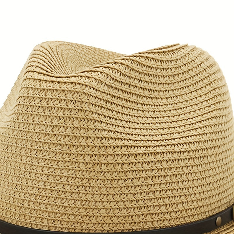 Men's Summer Straw Hat for Vacation 56