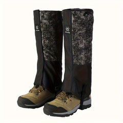 2PCS Waterproof Leg Gaiters for Hiking Walking Camping Climbing