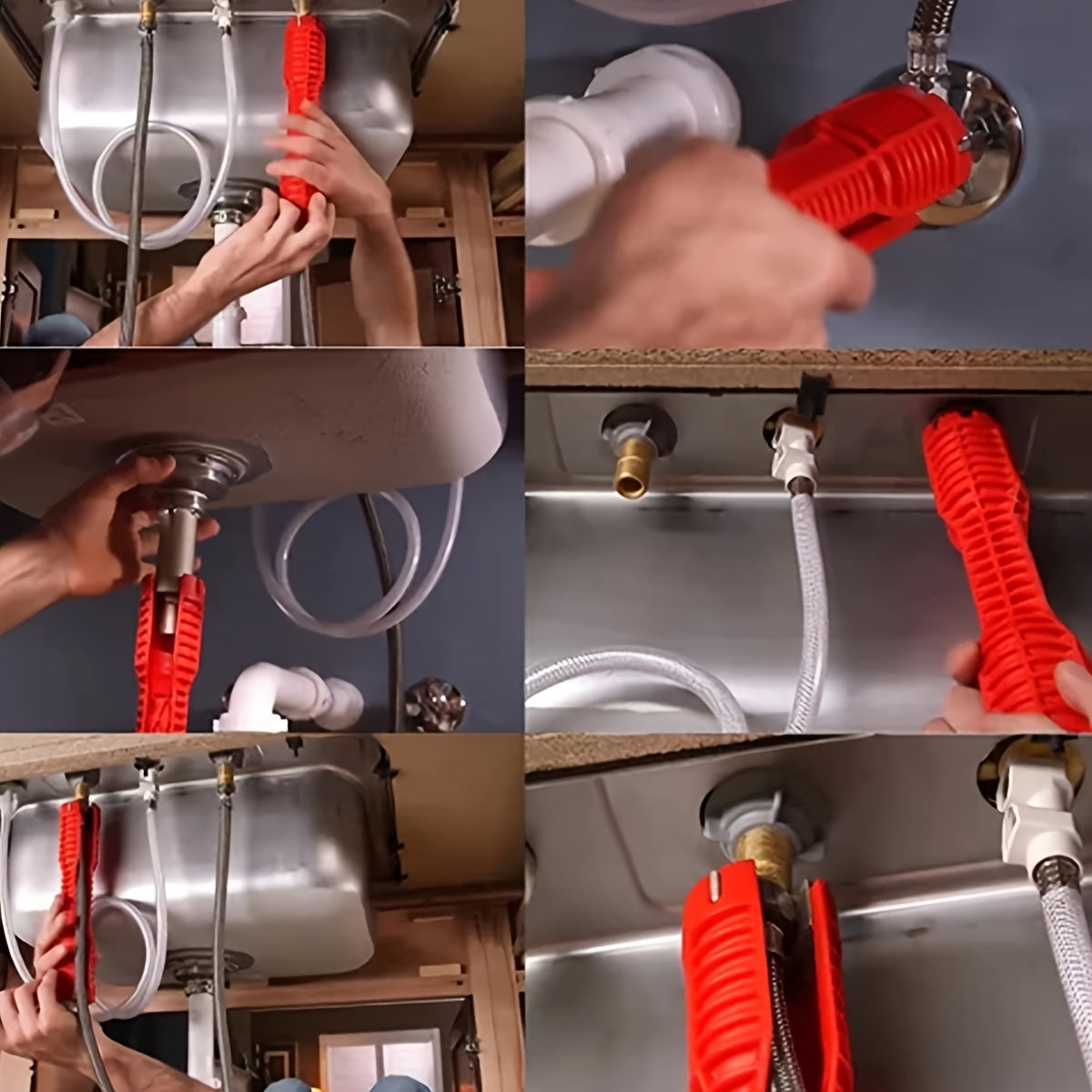 5 in 1 Faucet And Sink Installer Tool Plumbing Wrench for Toilet Sink Kitchen