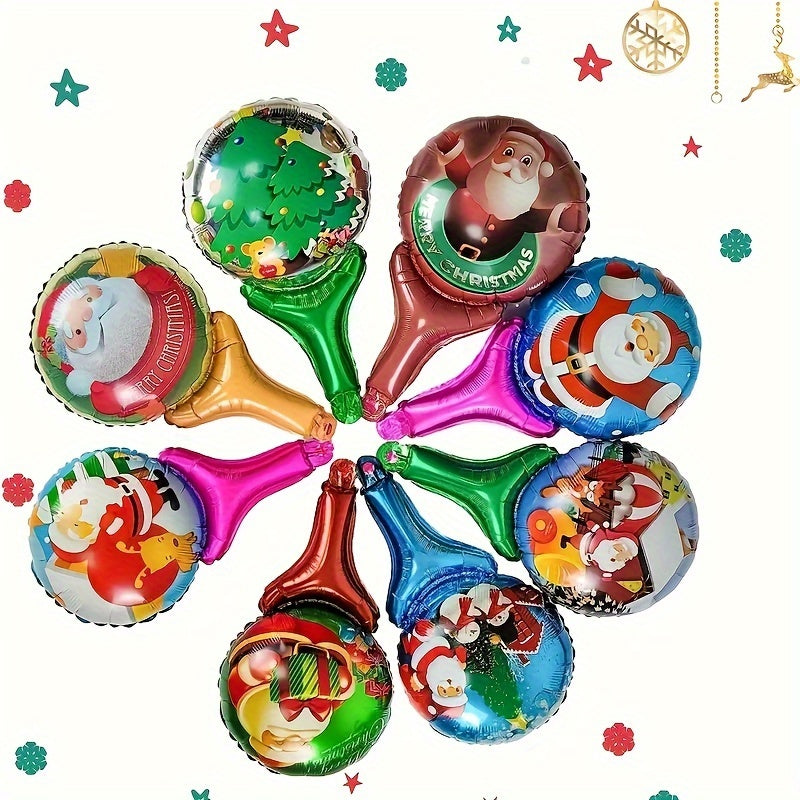 5pcs Christmas Balloons Inflatable Decorations Party Favors